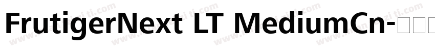 FrutigerNext LT MediumCn字体转换